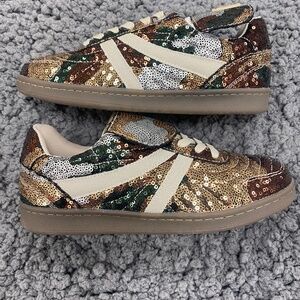 ✨ Steve Madden Madrid-S Camo Multi Sequin Sneakers ✨